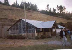 The nuns prepared lunch for nearly 100 kids from the orphanage and street kids from the town 
every day in this building.
(Click to enlarge)