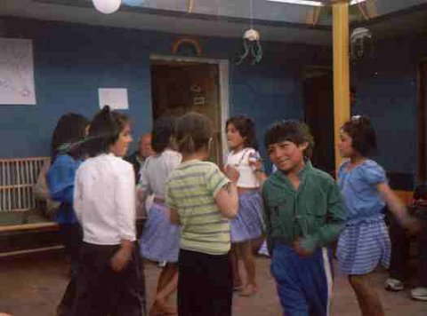 The orphanage was run by 3 nuns.  These ladies spent 24 hours a day caring for 25 to 30 small  children.  During the visit we dropped off all the donations and then were entertained by several songs and skits put on by the kids.  The nuns said they seldom had visitors stay long enough to allow the kids to do these kind of presentations so the kids were pretty tickled to get the extra attention.

